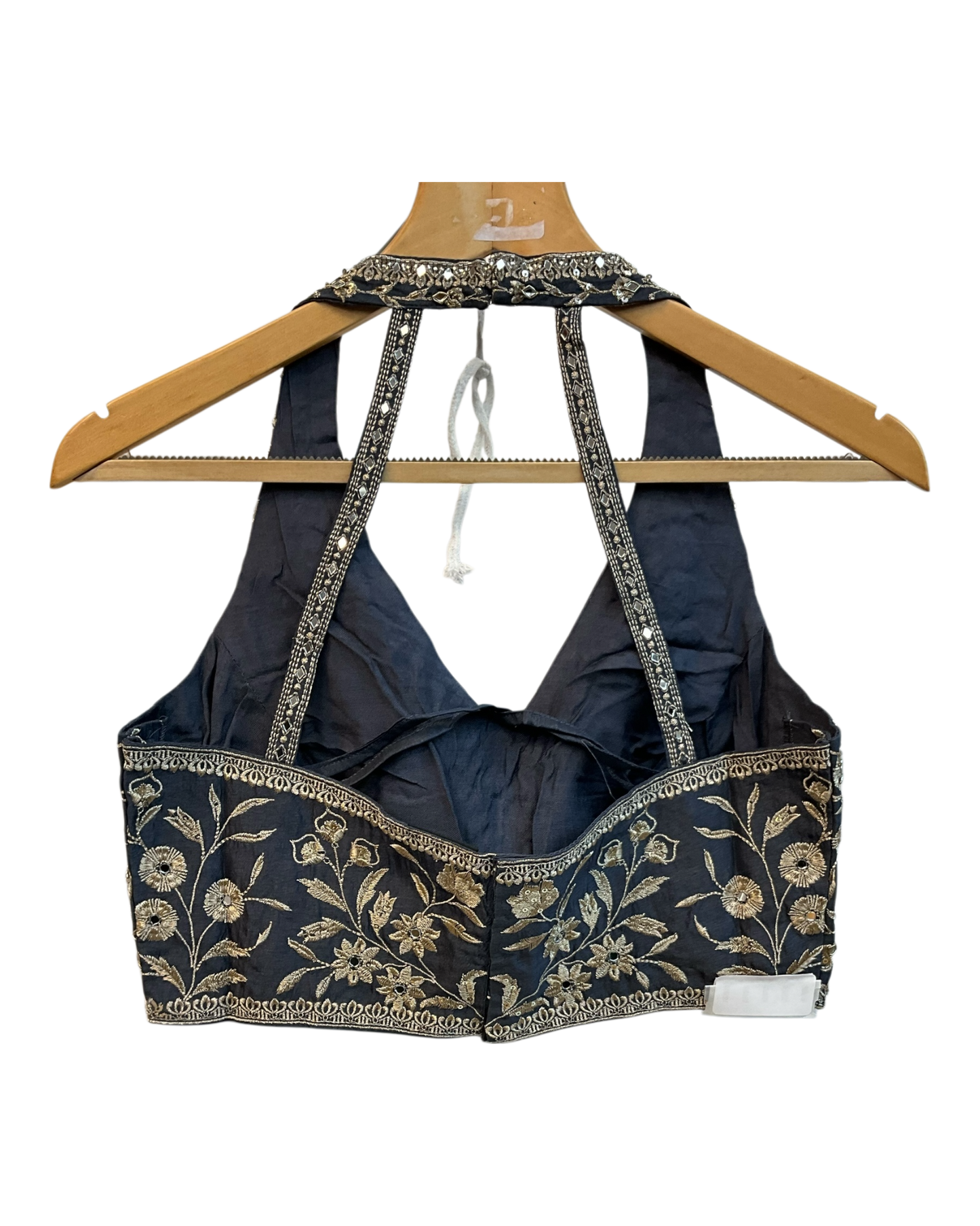 UK 12 / 38" - Navy Blue - Designer Ladies Indian Short Top Palazzo Trousers Suit - UK Stock - 2/3 days delivery - VMK COBRA CY