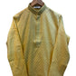 Pastel Light Yellow - Fantastic Mens Indian Kurta set - UK Stock - Weddings / Walimas , Sangeet, Diwali, Eid, Mehndi / Henna - NAD25703 KA