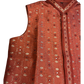 Orange - Mirror Work All Over Embroidered - Mens Indian Waistcoat - UK Stock - 24 hr Dispatch - KCS4782 03KP26