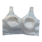 Size 42" / UK 16 - Silver - Silky Saree blouse with cups,  Sleeveless - UK Stock - Quick Delivery - RNK - R722A-KY