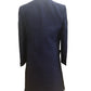 Navy Blue - Classic Self Brocade Sherwani with Gold Buttons -  BS786 JP 0823
