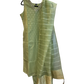 UK 12 / 38" - Sage Green - Cotton Silky Ladies Trousers Suit - Sangeet / Henna / Temple - OC16090 VJ