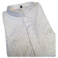 Off White - Rich Sequins Lucknowi Chiffon Mens Indian Kurta Set with Smart Pants - Weddings / Walimas , Sangeet, Eid, Mehndi / Henna - YD2501 KC 0225