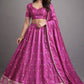 Dusty Pink - Silky Lehenga Set - Mehndi / Sangeet / Bridesmaids / Weddings / Garba  - Size UK 12 (38" Bust) Adjustable to Size 14 - UK Stock - 24h Dispatch - AF2602 02TY26