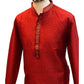 Red - Fantastic Mens Indian Kurta set - Weddings / Walimas , Sangeet, Eid, Mehndi / Henna - NAD2403 08KA24