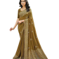 Mustard / Haldi Green - Chiffon Printed Saree with Blouse Piece - UK stock - 24hr Dispatch - LTF106 07KT26