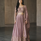 Size UK 14 (40" Bust) Long Sleeves - Pastel Lilac - Silky Lehenga Set - Mehndi / Sangeet / Bridesmaids / Weddings / Garba  - UK Stock - 24h Dispatch - KM- VAN416 07JJ26