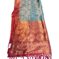 Turquoise - Traditional Handloom Saree with Blouse Piece - UK stock - 24hr Dispatch - SP2626 TV
