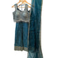 Size 12 / 38" Bust - Turquoise Blue - Ready Made Lehenga Set - UK Stock - 24h Dispatch - KTC2462 TP 0125