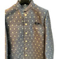 Grey - Classic Banarasi Handloom Brocade Sherwani with Gold Buttons - UK Stock - BS787 08JC25