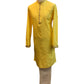 Haldi Yellow - Fantastic Mens Indian Kurta set - Weddings / Walimas , Sangeet, Eid, Mehndi / Henna - NAD2503 01KJ25