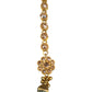 Gold / Neutral - Gold Finish Small Size Tika Head Piece - Indian Ladies Fashion Jewellery - AE2436 11Vp24