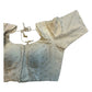 38" & 42" - Cream / Champagne - Banarasi Brocade Saree / Lehenga Blouse -UK Stock - Quick Dispatch - X1212 08H25