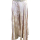 Champagne / Peach - Designer Ladies Short Top Palazzo Trousers Suit - Size 12 (38") - VMK KIA RR