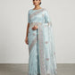 Pastel Sky Blue - Fancy Party Saree with Blouse Piece - UK stock - 24hr Dispatch - SP2602 VH