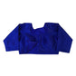 Royal Blue - Silky Saree blouse with cups,  Long Sleeves, High Back - 42" - UK Stock - Quick Delivery - RNK - R231F-A