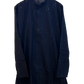 Navy Blue - Lucknawi Chikankari Chiffon Self Sequins Mens Indian Kurta set - Weddings / Walimas , Sangeet, Mehndi / Henna , Eid / Diwali - SHU2608 05KP26