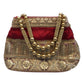 Maroon - Silky Bollywood HandBag - GJ22 10Pp24