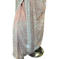 Pink - Fancy Embroidered Saree with Blouse Piece - UK stock - 24hr Dispatch - SP250619 VC