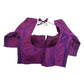 Wine - HYBRID Silky Saree blouse - With Elastic on both side for Great fit - Size 36",38", 40" S M L  - VAM1216 Ap