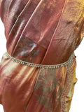 Muti Coloured - Antique Gold Finish Saree Belt, Waist / Belly Chain - Fancy Dress , Bollywood - 15BL415 07A26