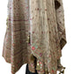 Light Brown - Delicately Embroidered Chiffon Designer Lehenga Set - UK 8-10, UK Stock - 24h Dispatch - NE2403 KKP 0724