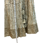 Size 12 / 38" Bust - Cream / Light Gold - Ready Made Lehenga Set - UK Stock - 24h Dispatch - SC1533 09AA25