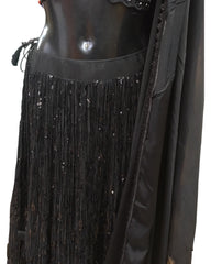 Stunning Intricately Embroidered Black Lehenga Set - Size 12 - UK Stock - 24h Dispatch - HD132 CY 0124