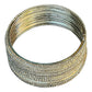 Clear / White Stones Silver Finish - Set of 8 Diamante Stone Bangles -  M to XXL - HAN2602 07Ka26