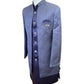Dark Mauve - PREMIUM Mens Knee Length  Jacket with Long Waistcoat - Sherwani / Indo Western - Fantastic Fit - KCS6633 05RY25