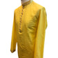 Haldi Yellow - Fantastic Mens Indian Kurta set - Weddings / Walimas , Sangeet, Eid, Mehndi / Henna - NAD2503 01KJ25