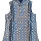 Navy - Rich Banarasi Brocade Handloom Brocade Mens Waistcoat - UK Stock- Dispatch in 24 hrs - KCS241106 KP