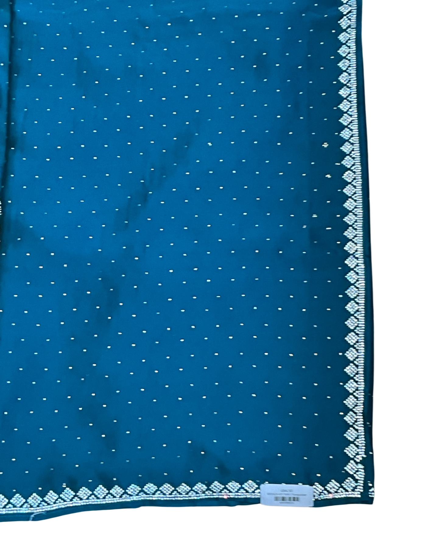 Turquoise Blue - Fancy Party Saree with Blouse Piece - UK stock - 24hr Dispatch - SP2625 VY