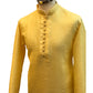 Light Yellow - Fantastic Mens Indian Kurta set - Weddings / Walimas , Sangeet, Eid, Mehndi / Henna - NAD2504 01KR25