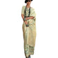 Mint Green - Handloom Brocade Saree with Blouse Piece - KS335001  VP 1123