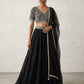 SALE ! Size UK 12 (38") Black - Lehenga Set - Mehndi / Sangeet / Bridesmaids / Weddings / Garba  - UK Stock - 24h Dispatch - KTC250126 01VK25