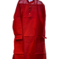 SALE! Size 42" - Red - Mens Plain Silky Kurta Top only, Knee Length - SALE2602