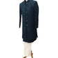 Rich Double Layered Teal Blue Sherwani -  YD2322 RP 0923