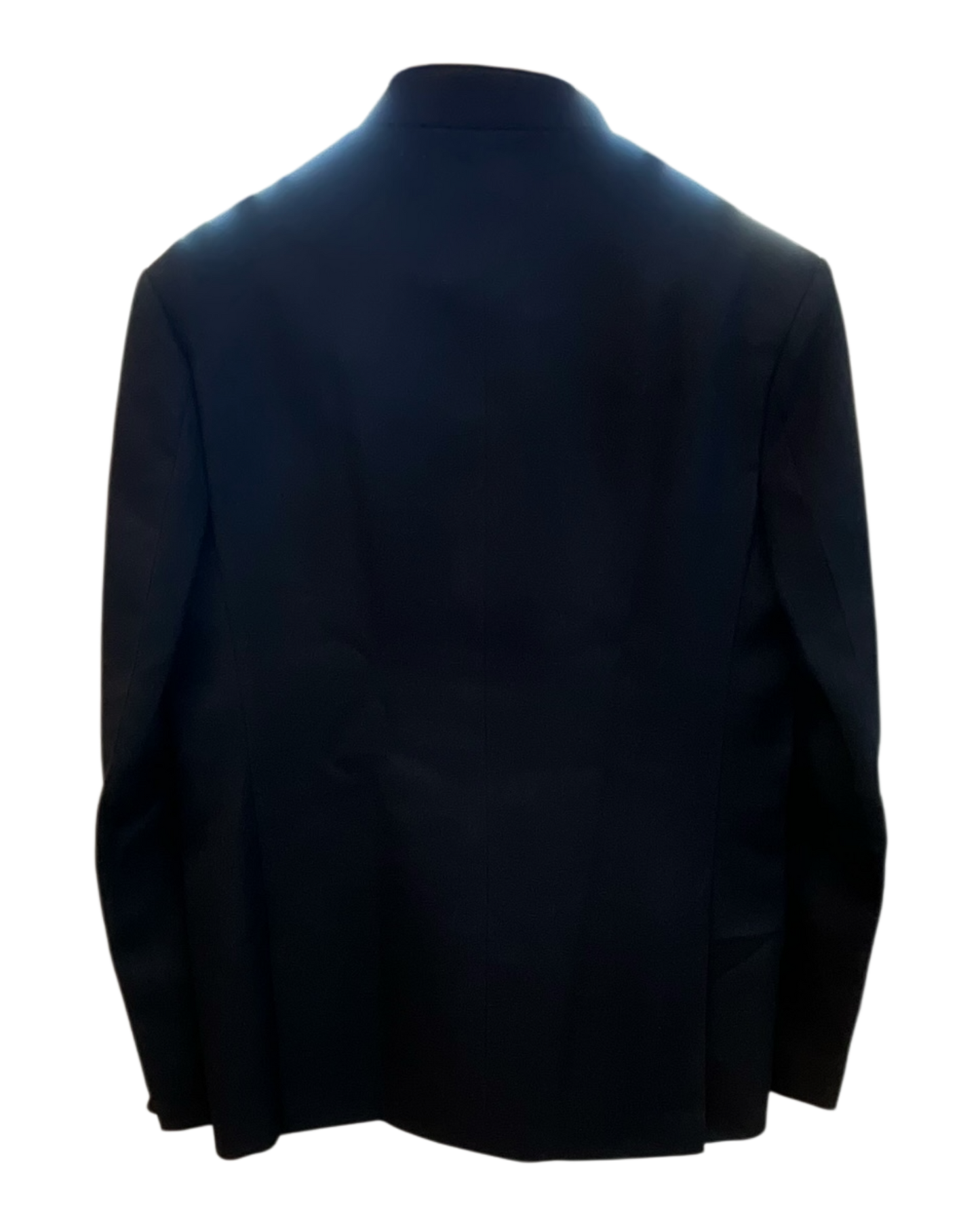Size 38" Chest - Black - PREMIUM Slim Fit Mens Jute BandhGala / Prince / Chinese Collar Jacket - Fantastic Fit - CS2603 TH