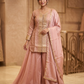 UK 12 / 38" - Baby Pink - Ladies Sharara / Palazzo Trousers Suit - UK Stock - Sangeet / Henna / Weddings - OC21195 VA