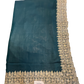 Dark Teal - Fancy Party Saree with Blouse Piece - UK stock - 24hr Dispatch - SP2604 KC