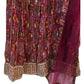 Size 12 / 38" Bust - Silky Wine - Ready Made Lehenga Set - UK Stock - 24h Dispatch - KTC250103 TY 0125