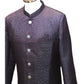 Wine - Classic Self Brocade Sherwani with Quality Buttons -  YD2414 06JP24