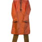 SALE! Size 36" / Small - Peach - Mens Cotton Silky Kurta with Elasticated Trousers , Full Length - SALE2605