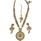Gold - Gold Finish Long Necklace set - Bollywood - Weddings - AE2417 11KV24