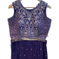 SALE ! Size UK 12 (38") Purple - Lehenga Set - Mehndi / Sangeet / Bridesmaids / Weddings / Garba  - UK Stock - 24h Dispatch - PC2609  07xyz26