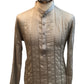 Light Grey / Silver - Silky -  Mens Indian Kurta set - Weddings / Walimas , Sangeet, Eid, Mehndi / Henna - NAD2512 01KR25