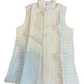Cream / Off White - All Over Embroidered - Mens Indian Waistcoat - UK Stock - 24 hr Dispatch - KCS4835 06KA26