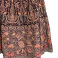 Designer Wine Printed Ready Made Lehenga Set - Size 12 (14) UK Stock - 24h Dispatch - Diksha -ZC2316  KYY 0323