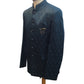 Teal - PREMIUM Slim Fit Mens Self Brocade BandhGala / Prince / Chinese Collar Jacket with Long inside Waistcoat - Fantastic Fit - CS2505 01PY25